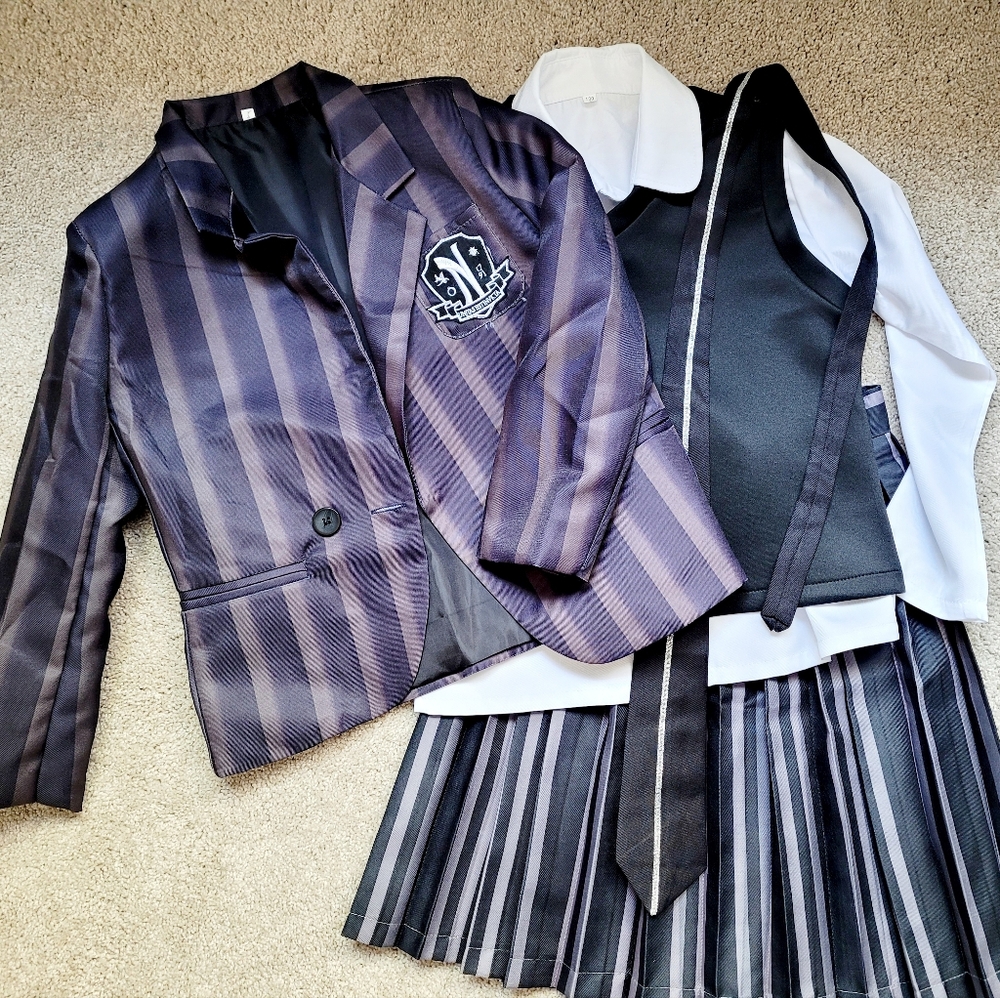 Wednesday Nevermore Academy Uniform